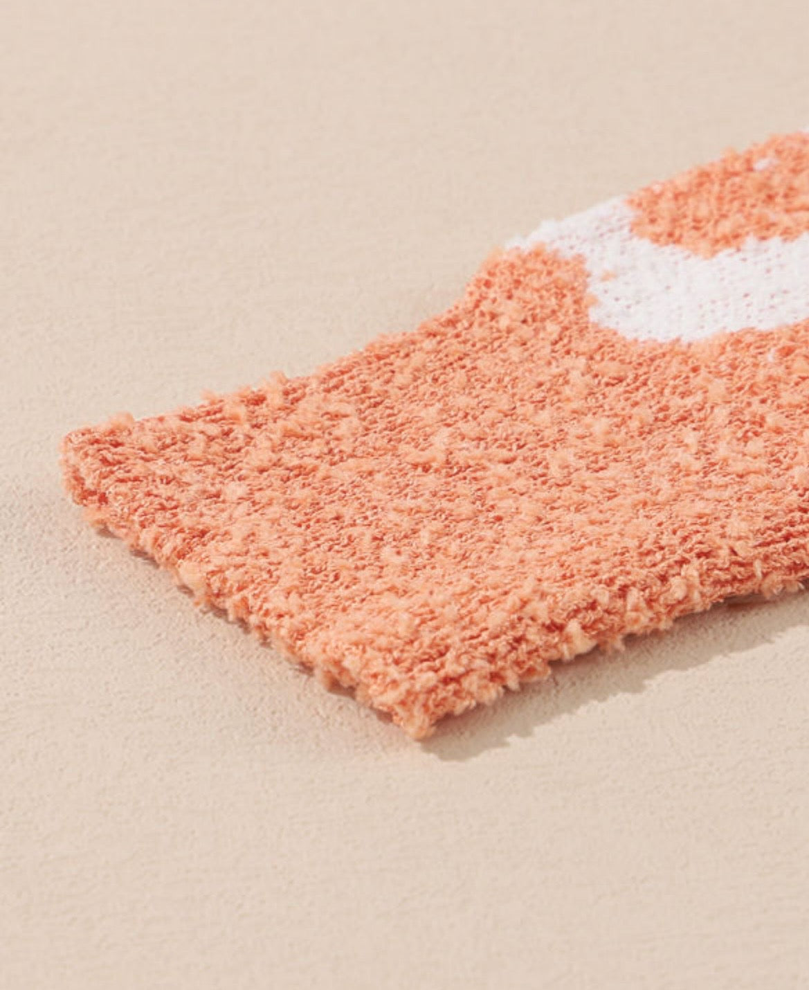 Fuzzy Floral Knitted Drop
Shoulder Sweater