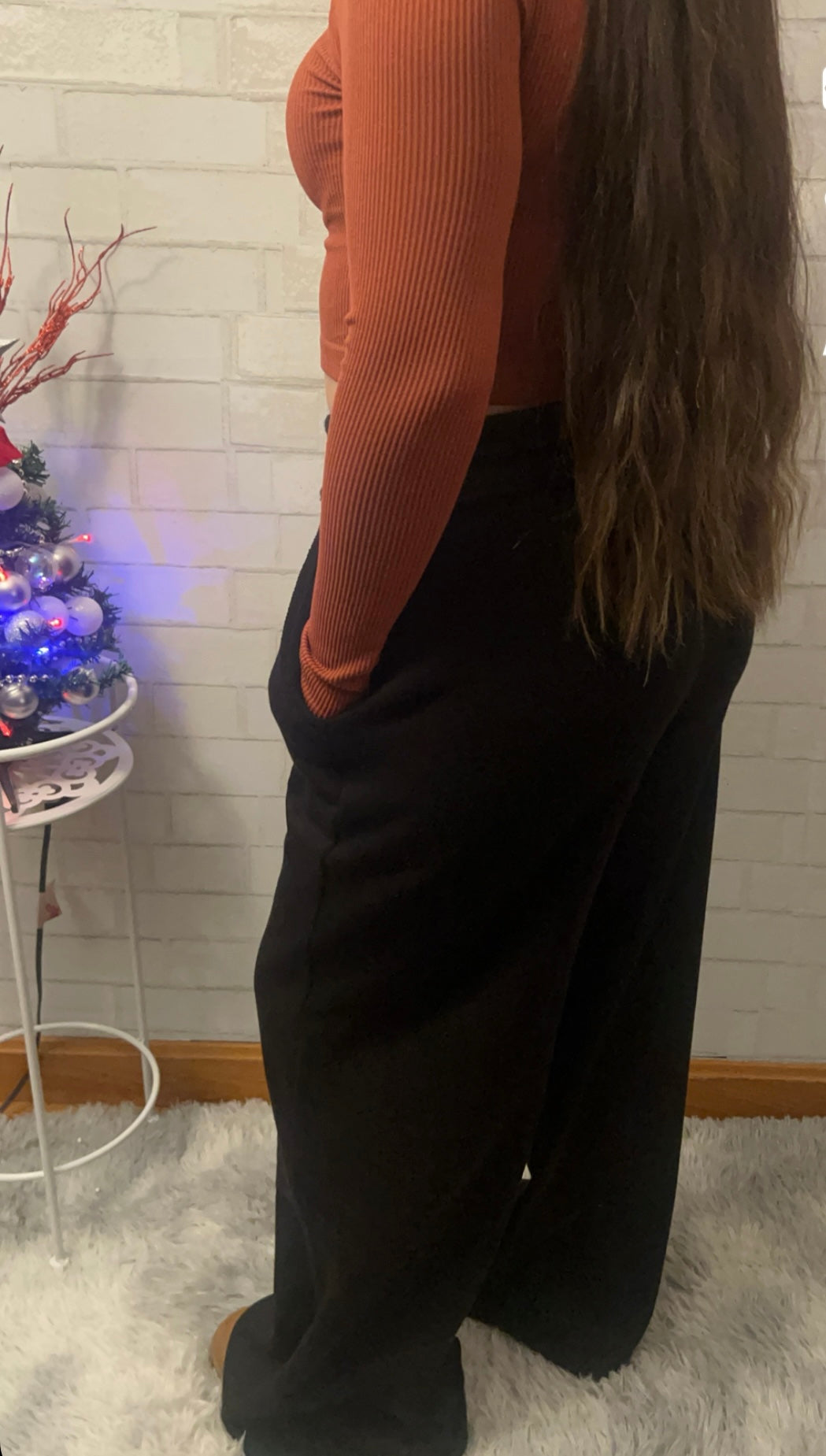 Zenana-Comfy Lounge Raw Hem Wide Leg Sweats(More Colors)