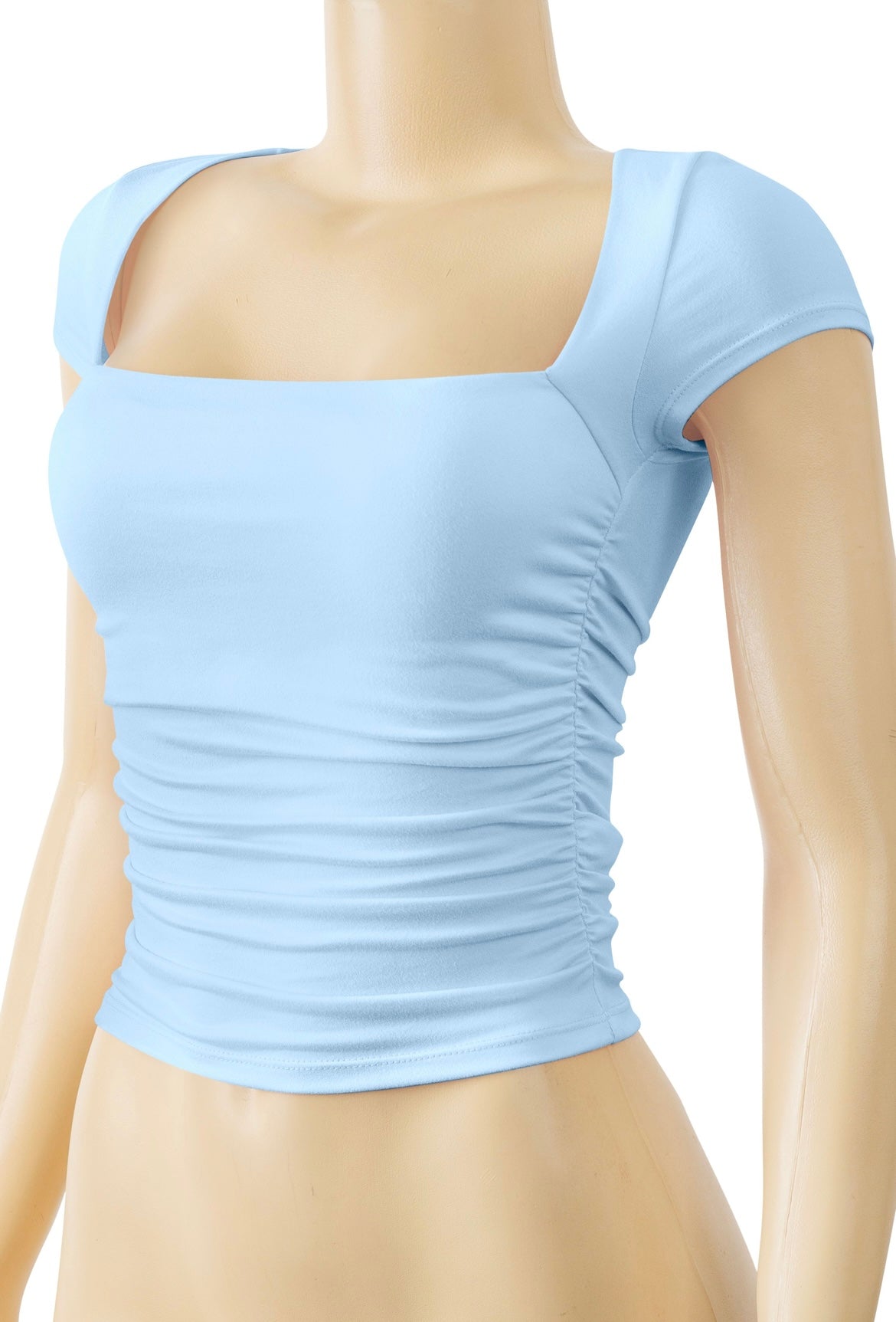 Lila Double-layered Square Neck Top(More Colors)