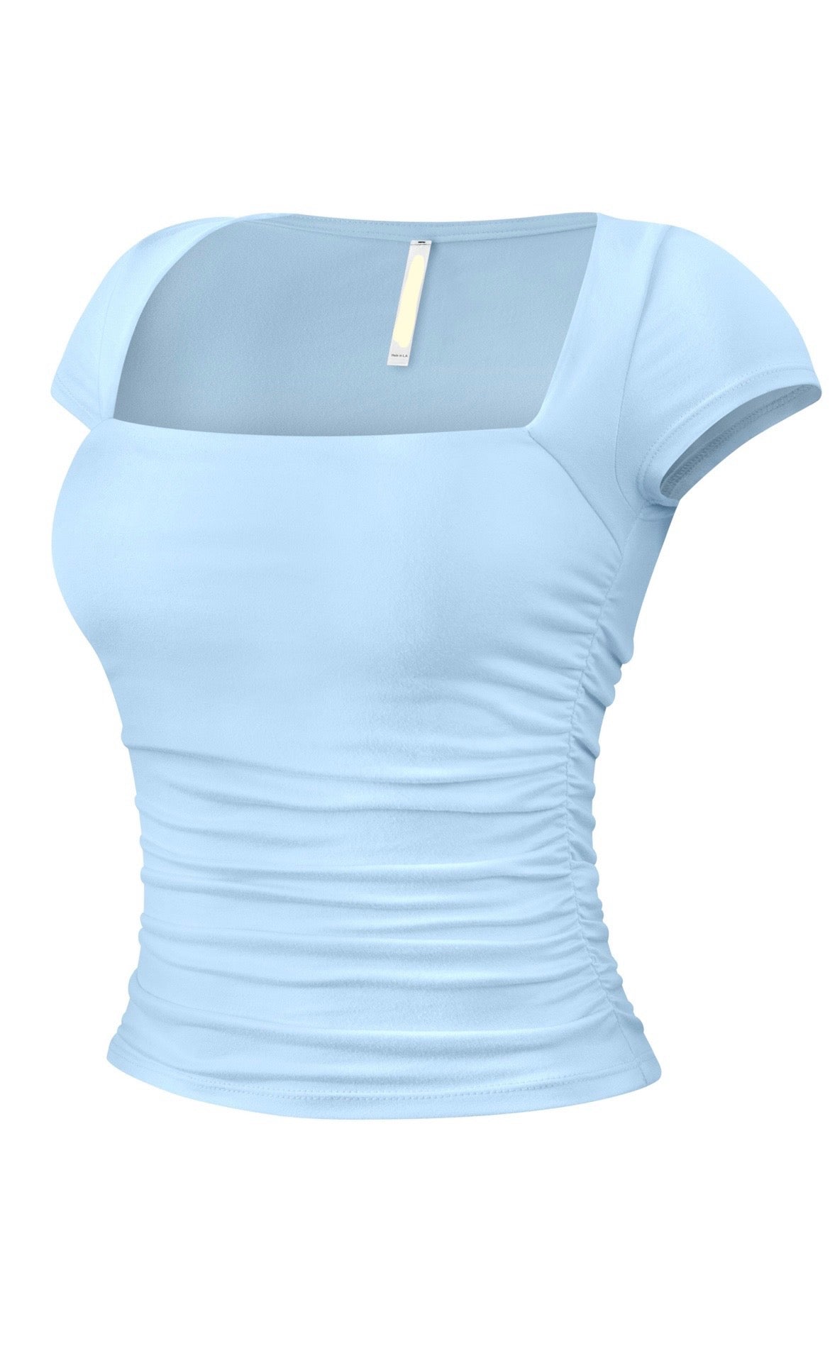 Lila Double-layered Square Neck Top(More Colors)