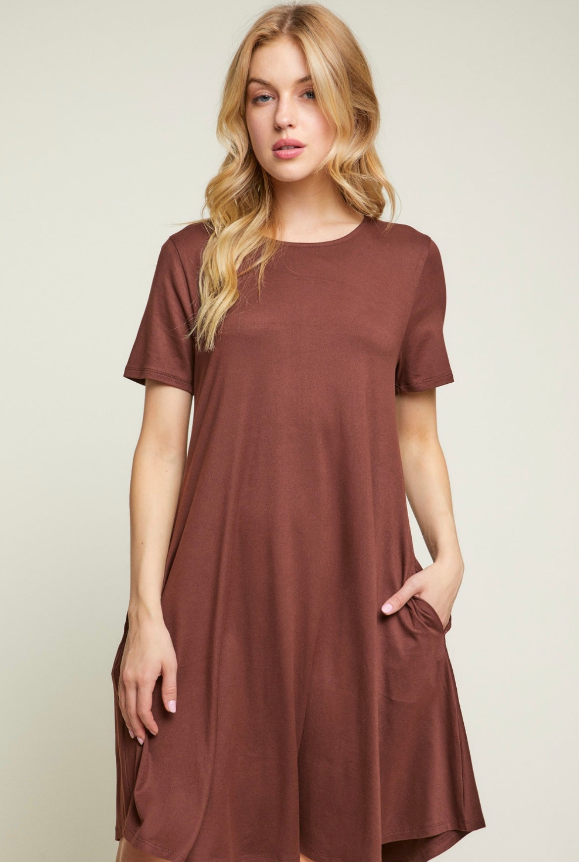 Plain Jane Tee-Shirt Dress (More Colors)