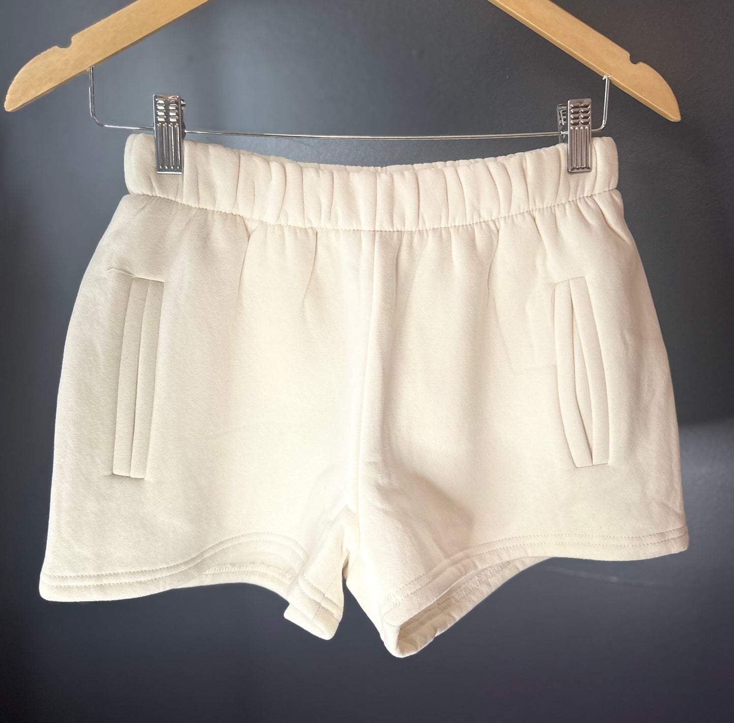 Mila High Waisted Mini Sweat-shorts(More Colors)