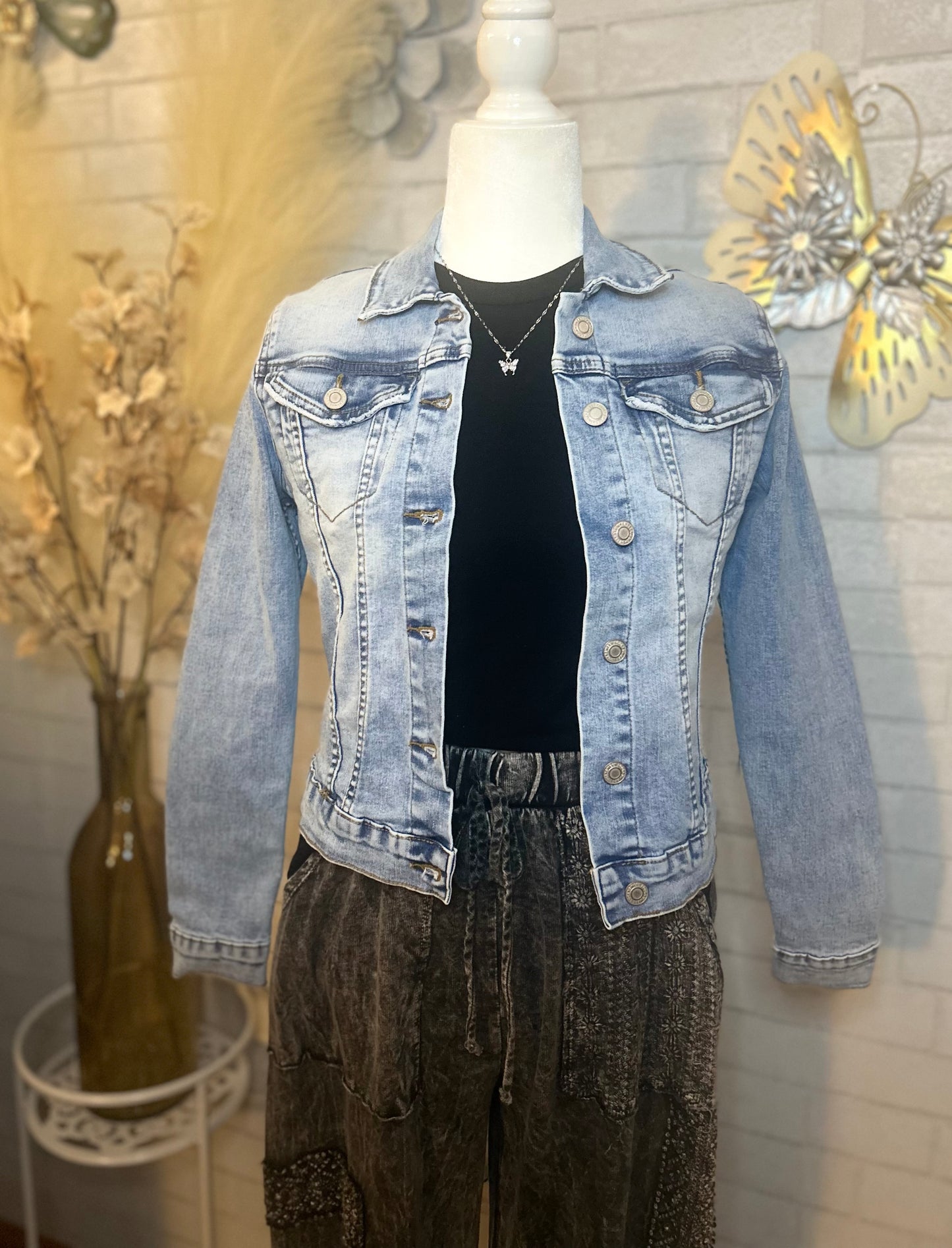 Talina Stretch Denim Jacket