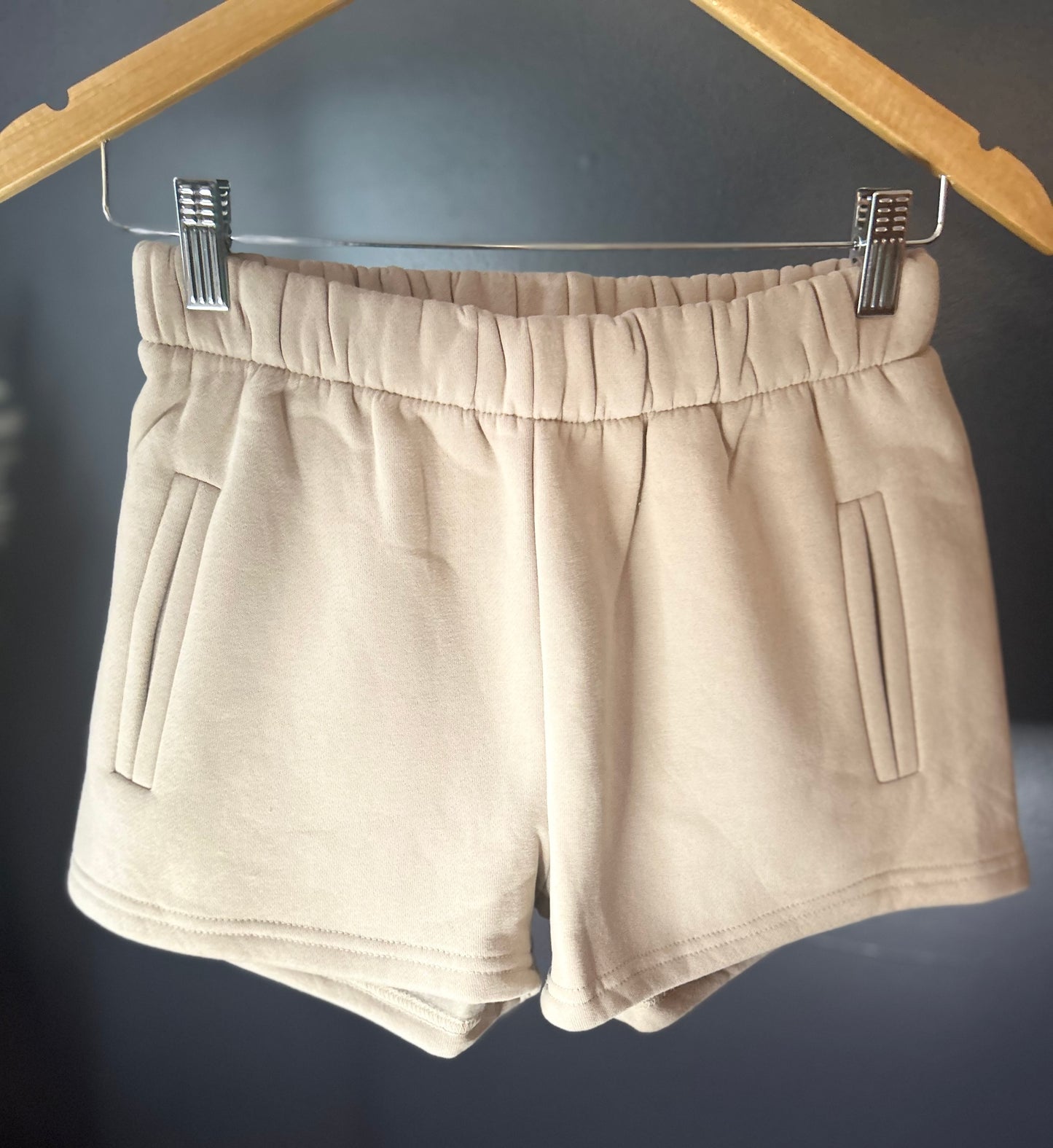 Mila High Waisted Mini Sweat-shorts(More Colors)