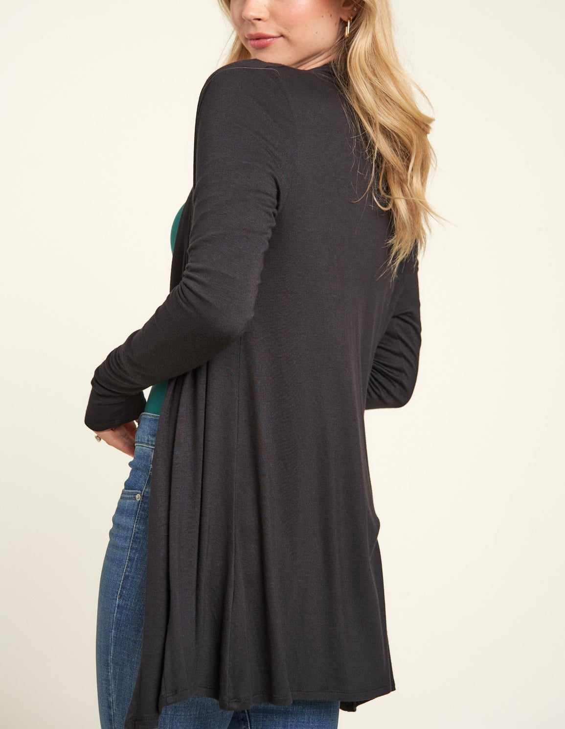 The Everyday Long-Sleeved Open Cardigan         (More Colors)