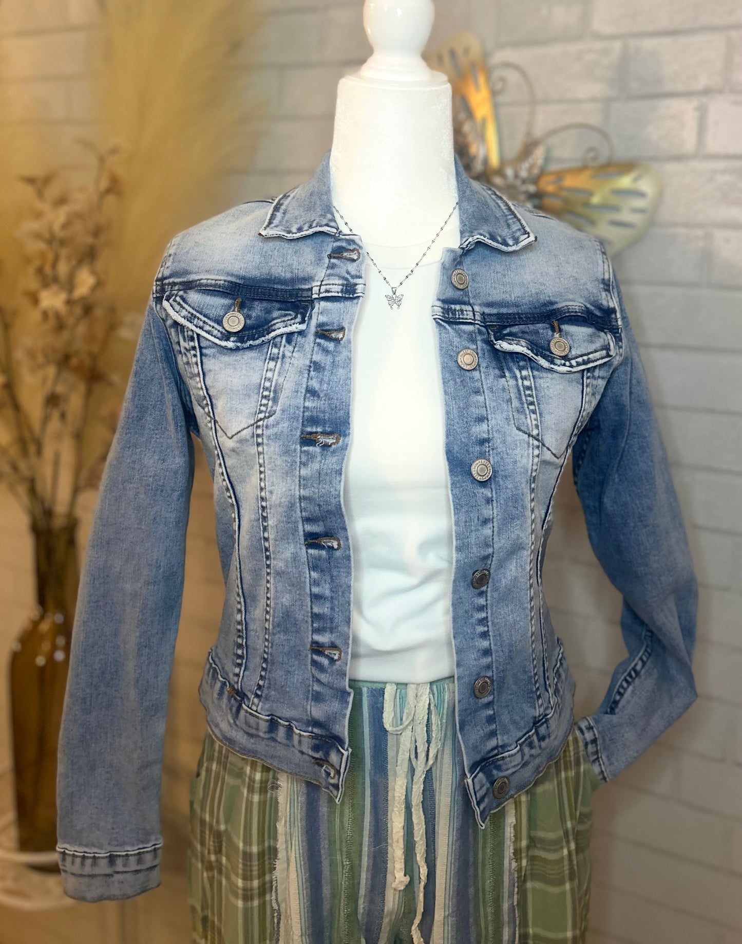 Talina Stretch Denim Jacket