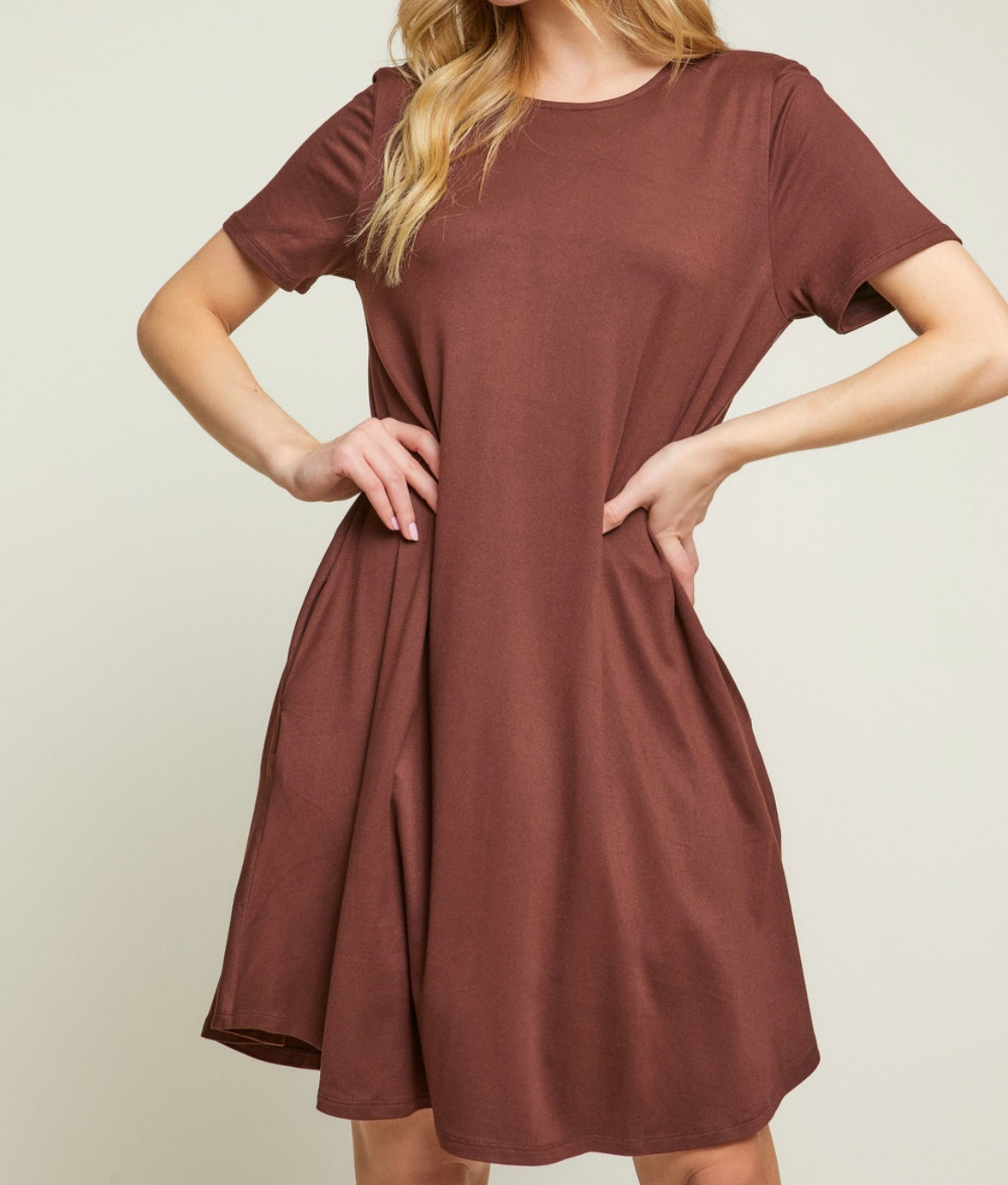 Plain Jane Tee-Shirt Dress (More Colors)