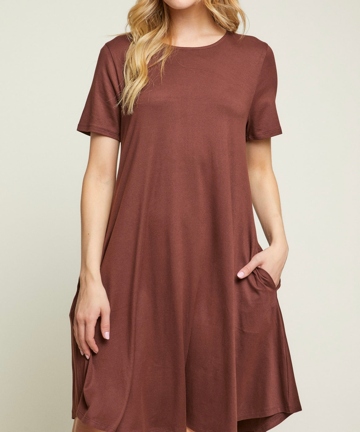 Plain Jane Tee-Shirt Dress (More Colors)