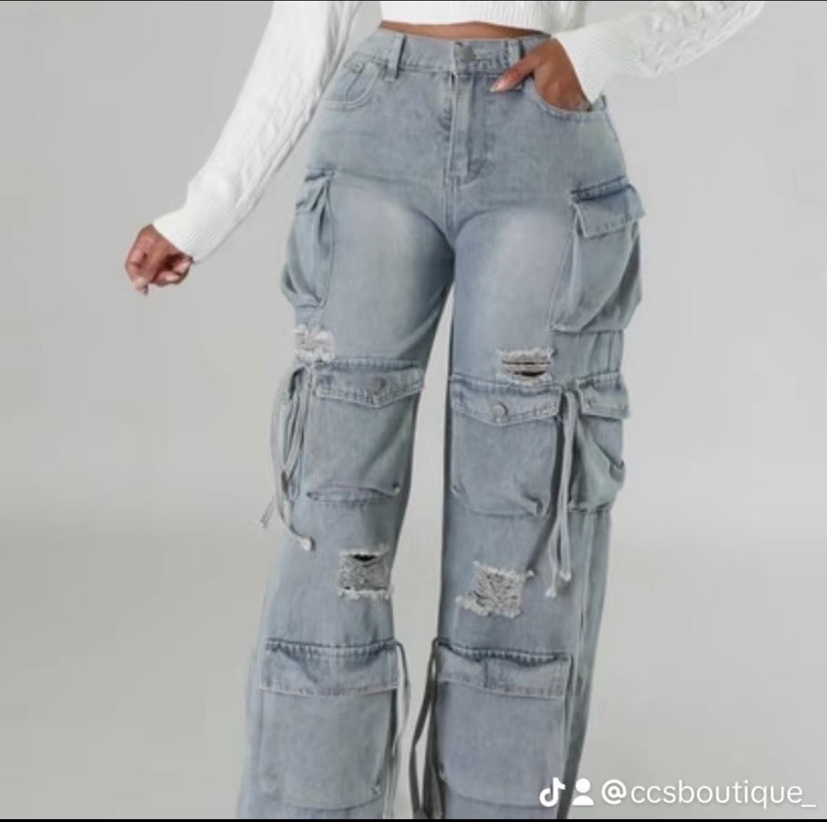 Always On The Go Cargo Jeans