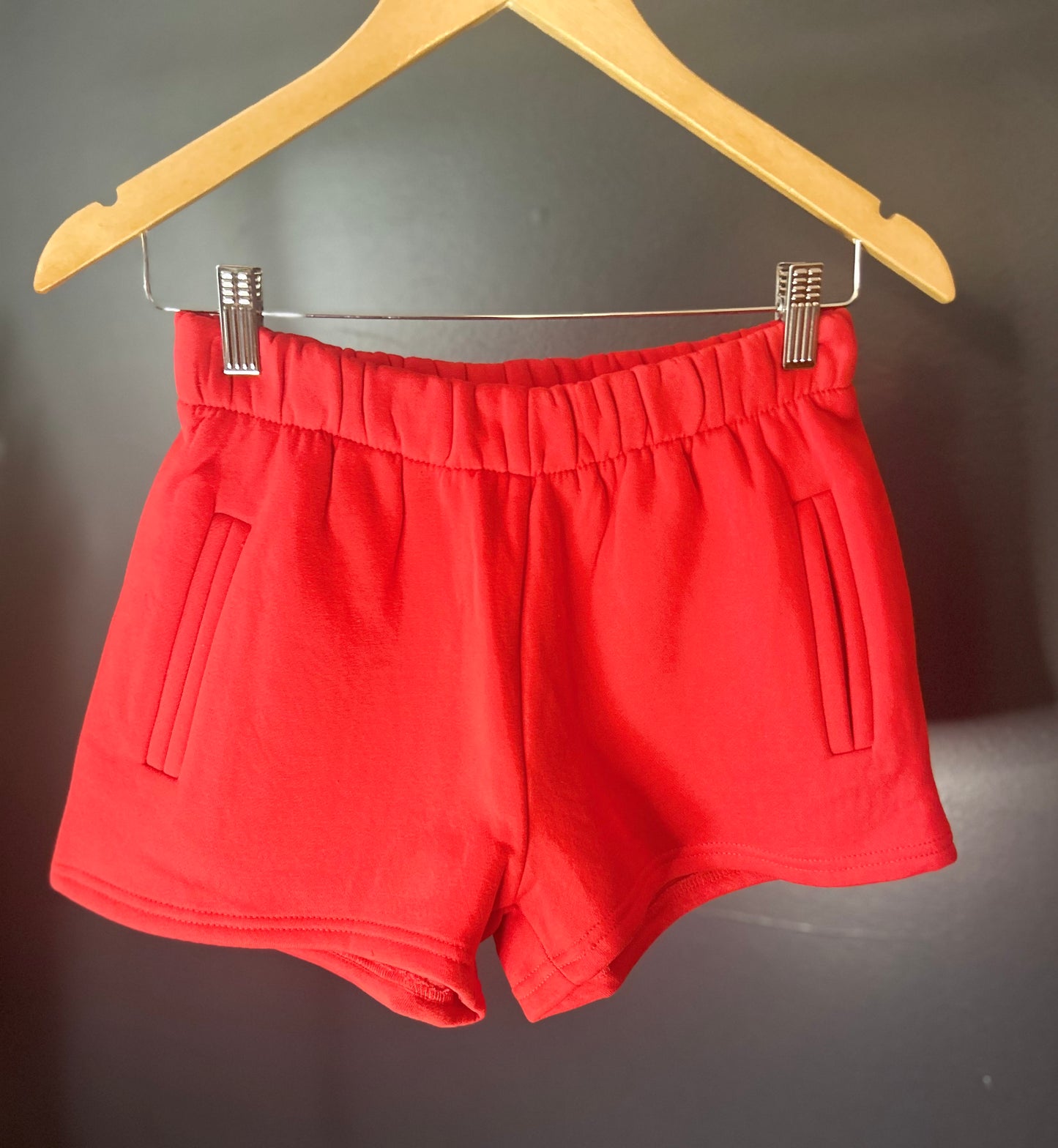 Mila High Waisted Mini Sweat-shorts(More Colors)