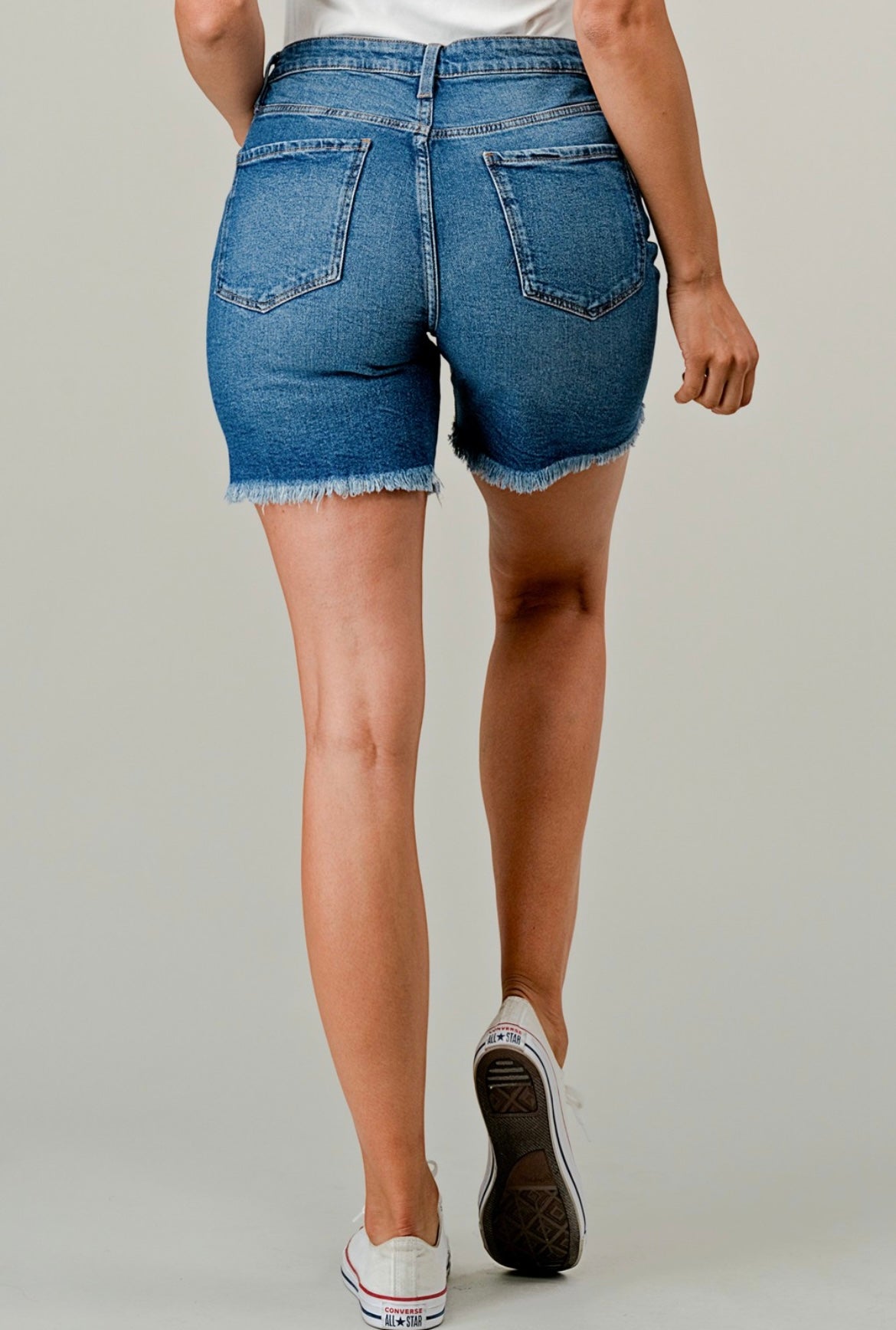 Avah High Rise Boyfriend Shorts