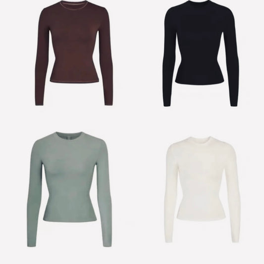 Coco Long Sleeve Shirt(4 Colors)