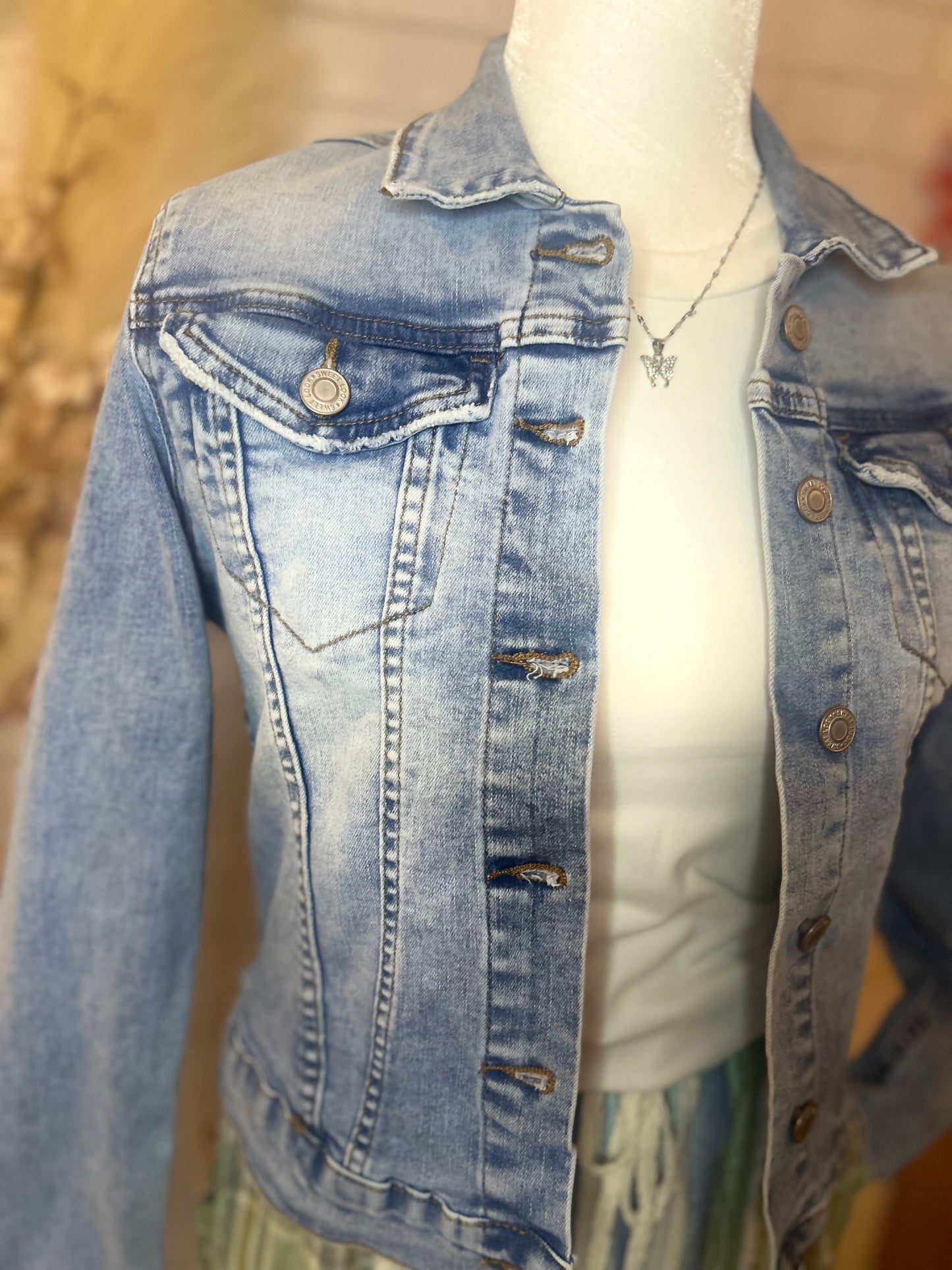 Talina Stretch Denim Jacket
