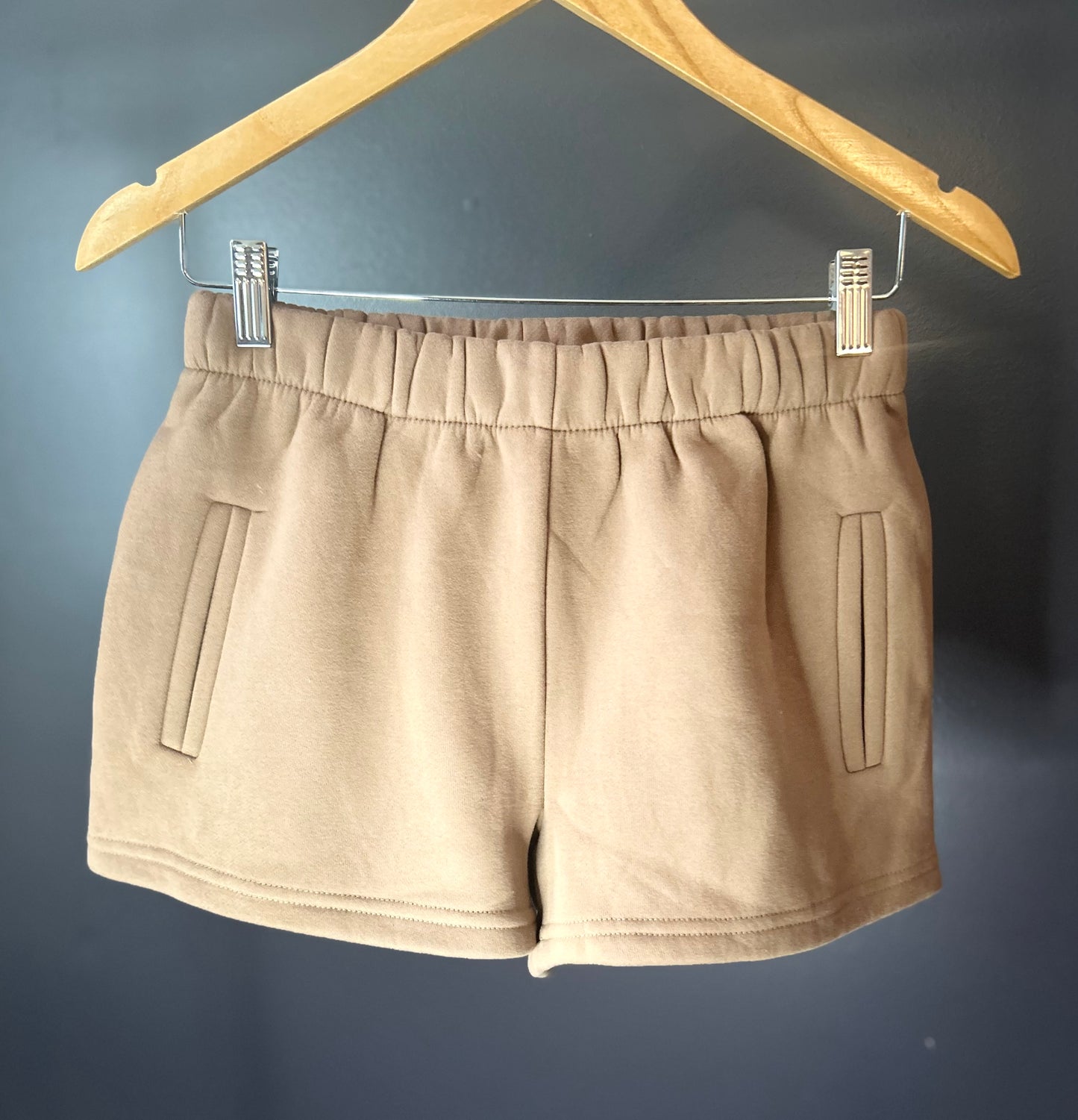 Mila High Waisted Mini Sweat-shorts(More Colors)