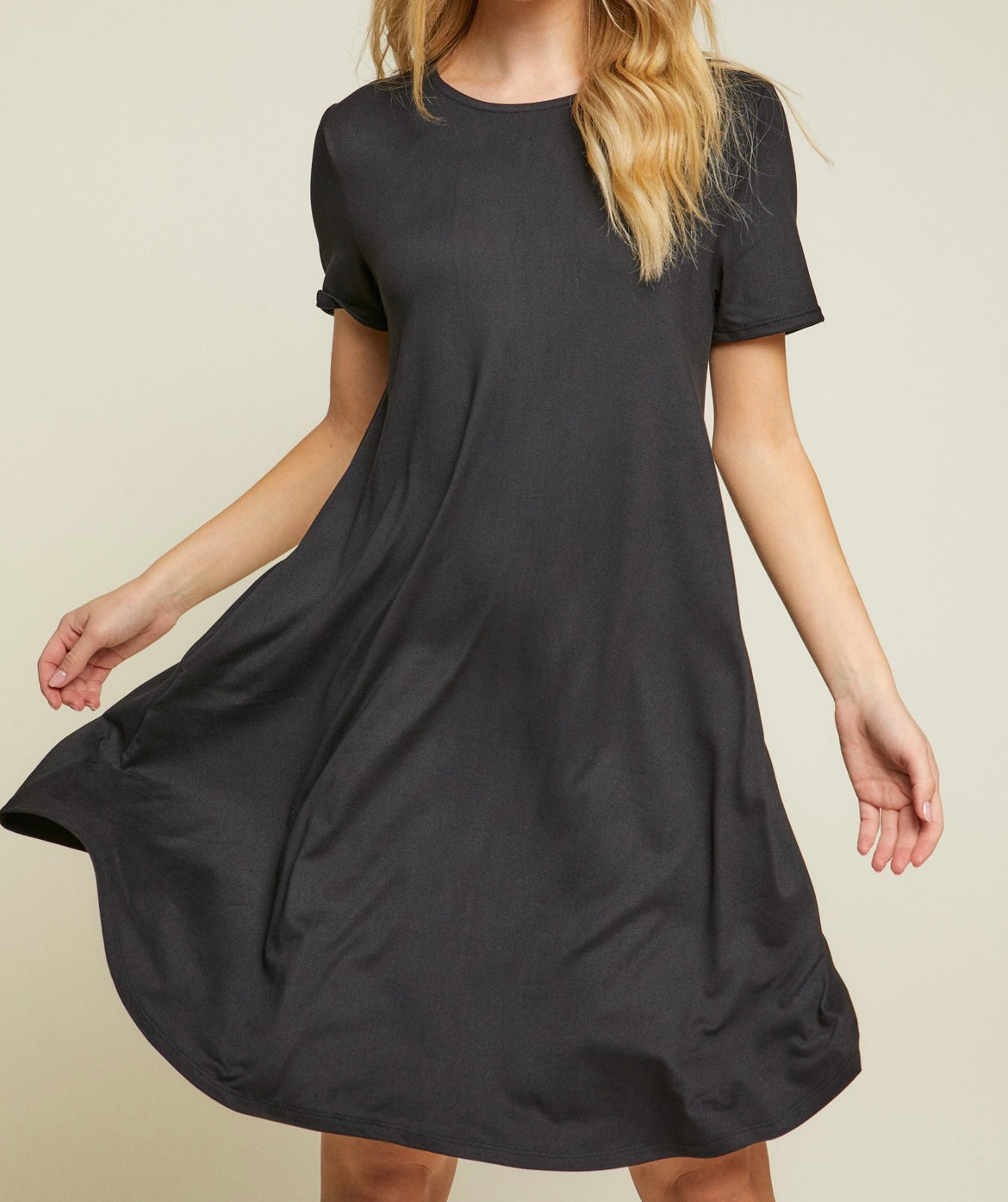 Plain Jane Tee-Shirt Dress (More Colors)