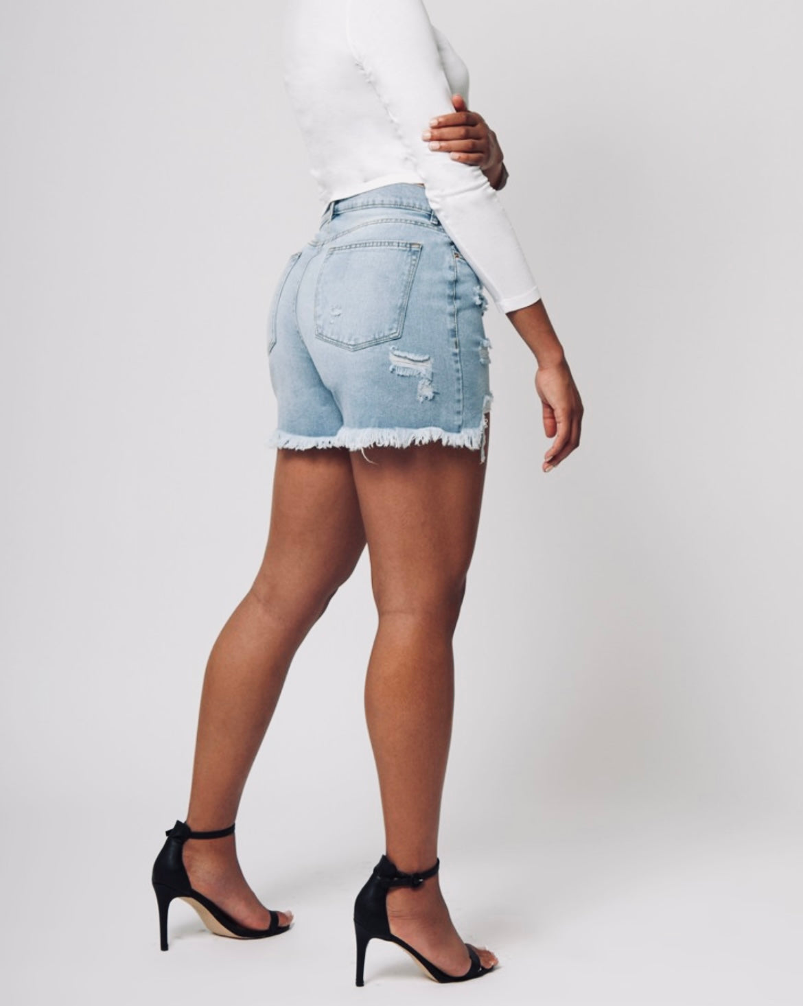 Perfect Stretch Waistband High Rise 90's Short