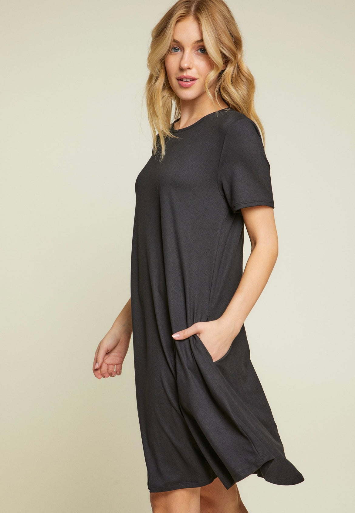 Plain Jane Tee-Shirt Dress (More Colors)